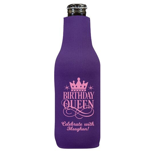Birthday Queen Bottle Huggers